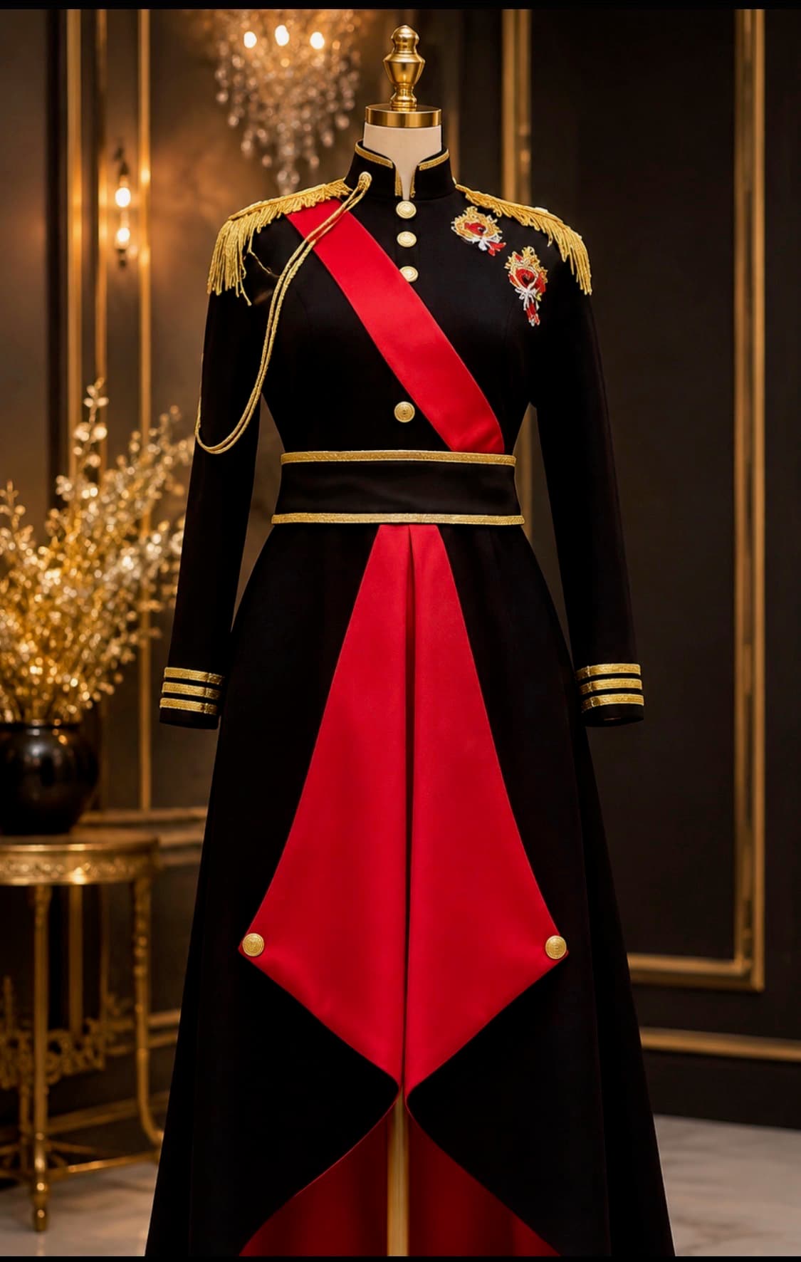Military Inspired Clergy Robe
