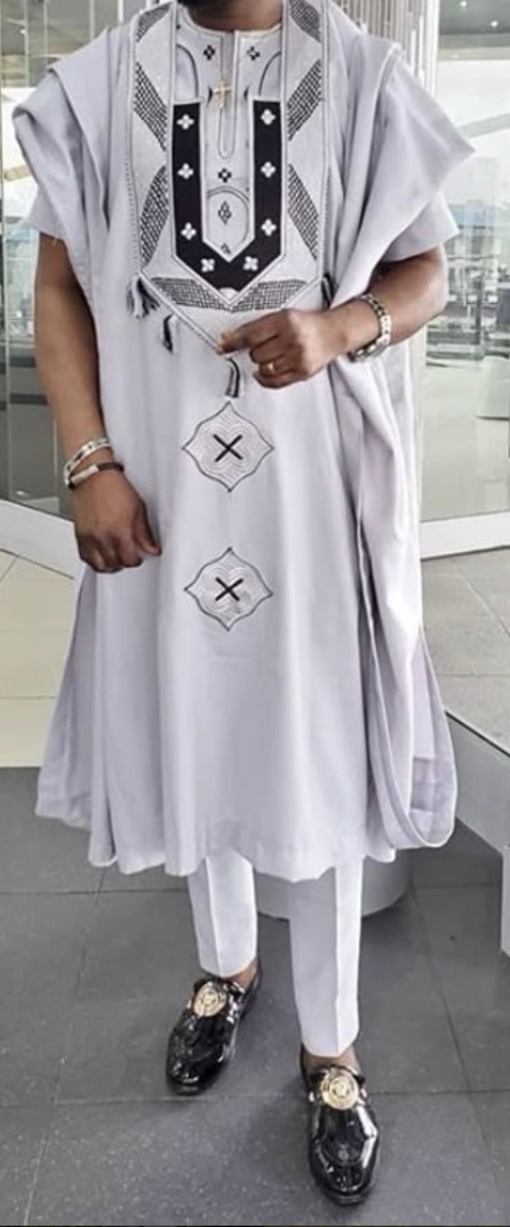 Custom Made Traditional African Agbada For Men